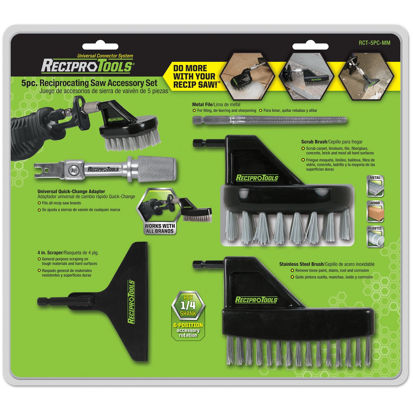 5pc Accessory Set (RCT-5PC-MM)